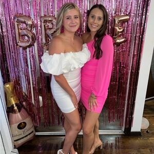 White Off-Shoulder Dress